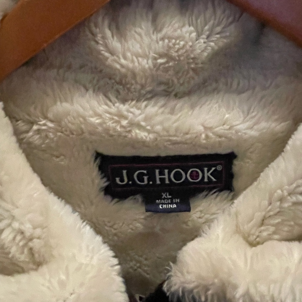 Genuine leather suede coat